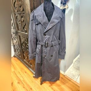 Men's Army Trench Coat